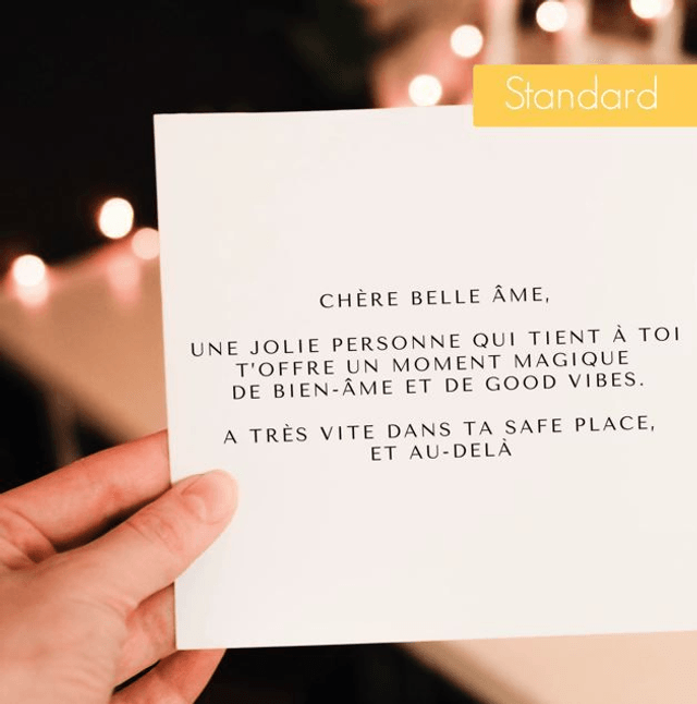 Bon-cadeau Belle Âme